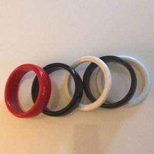 Vintage bangle bracelet set.